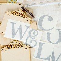 ADORNit Welcome Swag Wood Kit - Blue 371662