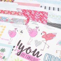 ADORNit Flamingo Designer Paper Bundle 402846