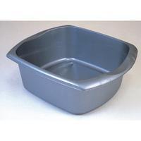 addis metallic grey 95 litre rectangular washing up bowl 9603met