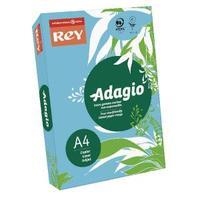 Adagio Bright Blue A4 Coloured Card 160gsm Pack of 250 201.1211