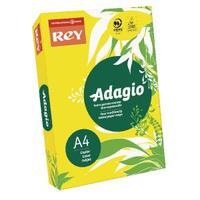 Adagio Intense Yellow A4 Coloured Card 160gsm Pack of 250 201.1227