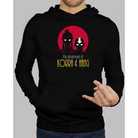 adventures of korra & aang men hoodie