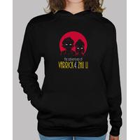 adventures of varrick & zhu li girl hoodie
