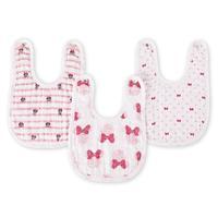 aden by aden and anais Little Bib Minnie Mouse Pack Of 3