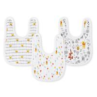 aden by aden and anais Little Bib Winnie The Pooh Pack Of 3