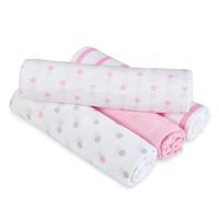 aden by aden and anais Muslin Swaddle Blanket Darling Pack Of 4