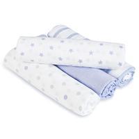 aden by aden and anais Muslin Swaddle Blanket Dashing Pack Of 4