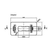 Adapter (L x W) 60 mm x 30 mm Black Bär TIPPMATIC 100-071.0167 1 pc(s)