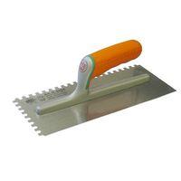 Adhesive Trowel Serrated Edge 8mm Soft-Grip Handle 11 x 4.3/4 in