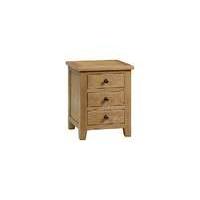 Addison 3 Drawer Bedside Cabinet