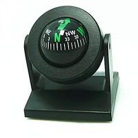 Adjusting Ball Style Car Compass - Black