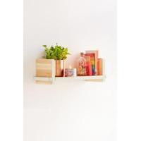 Adrian Wooden Shelf, NEUTRAL