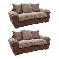 Adelaide 2 Seater and 2 Seater Sofa