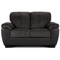 Adelaide 2 Seater Sofa Black