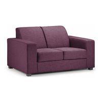 Ada 2 Seater Fabric Sofa Plum