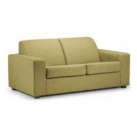 Ada 3 Seater Fabric Sofa Bed Lime