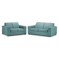 ada 3 and 2 seater suite blue