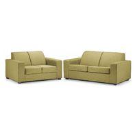 ada 3 and 2 seater suite lime