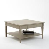 Adélia 1-Drawer Square Coffee Table