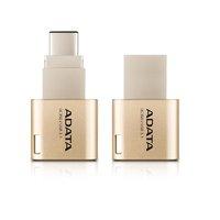 adata choice uc350 usb flash drive 32 gb usb 31 usb type c golden