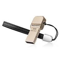 ADATA AAI920-32G-CGD Lightning/USB 3.1 Flash Drive for iPhone, iPod, iPad, iOS Device - Gold