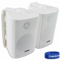 Adastra 30 W RMS 3-Inch Stereo Wall Speaker - White