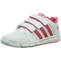 adidas Performance Girls BTS Class 4 CF Trainers White Weiß (Running White Ftw/Bahia Pink S14/Metallic Silver) Size: 12