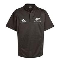 ADIDAS All Blacks Home Short Sleeved Rugby Shirt 09/11