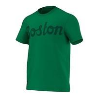ADIDAS NBA Basketbell boston celtics official washed T-Shirt [green]-X-Large