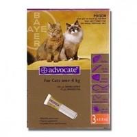 Advocate Spot-on Solution 80 Large Cats 4-8kgs Pack Of 3 Pipettes