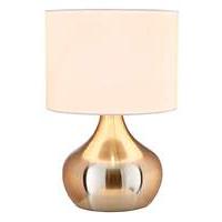 Adele Touch Table Lamp - Brushed Chrome