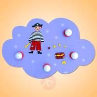 Adventurous Cloud Pirate ceiling light with LEDs