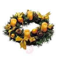 Advent wreath Arvid, 40 cm, LED