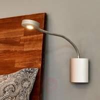 Adjustable wall light Adina with LED, flexible arm