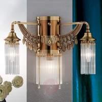 Adele Wall Light Art Deco Three Bulbs