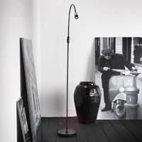 Adjustable LED floor lamp Mento, black