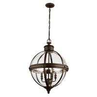 adams 4 light victorian glass orb hanging ceiling lantern