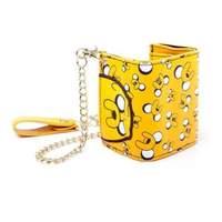 Adventure Time Jack Tri-fold Wallet With Chain Yellow (mw0avkadv)