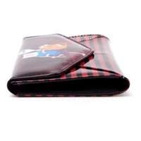 Adventure Time Fire Kingdom Envelope Purse Wallet Striped Black/red (gw0za8adv)