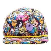 Adventure Time All-over Print Snap Back Baseball Cap (sb0ln7adv)