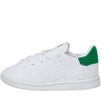 adidas originals infant boys stan smith primeknit trainers whitewhiteg ...