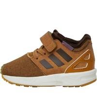 adidas originals infant boys zx flux nps 20 trainers medium sanddark b ...