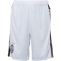 adidas junior jfc juventus home shorts white