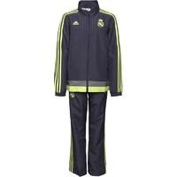 adidas infant boys rmcf real madrid 3 stripe woven presentation tracks ...