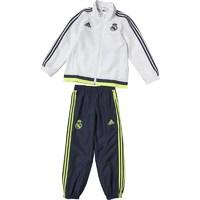 adidas infant boys rmcf real madrid 3 stripe woven presentation tracks ...