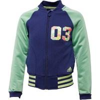 adidas Junior Rock It Track Top Midnight Indigo/Super Green