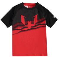 adidas Messi Graphic T Shirt Junior Boys