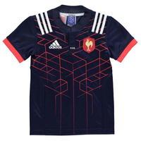 adidas France Rugby Home Jersey Junior Boys