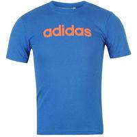 adidas linear logo t shirt junior