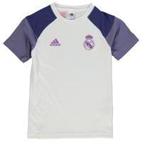 adidas Real Madrid T Shirt Junior Boys